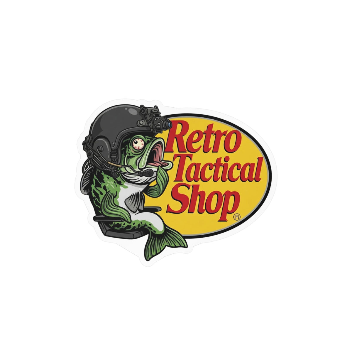 Derpy Bass Shop Vinyl Sticker