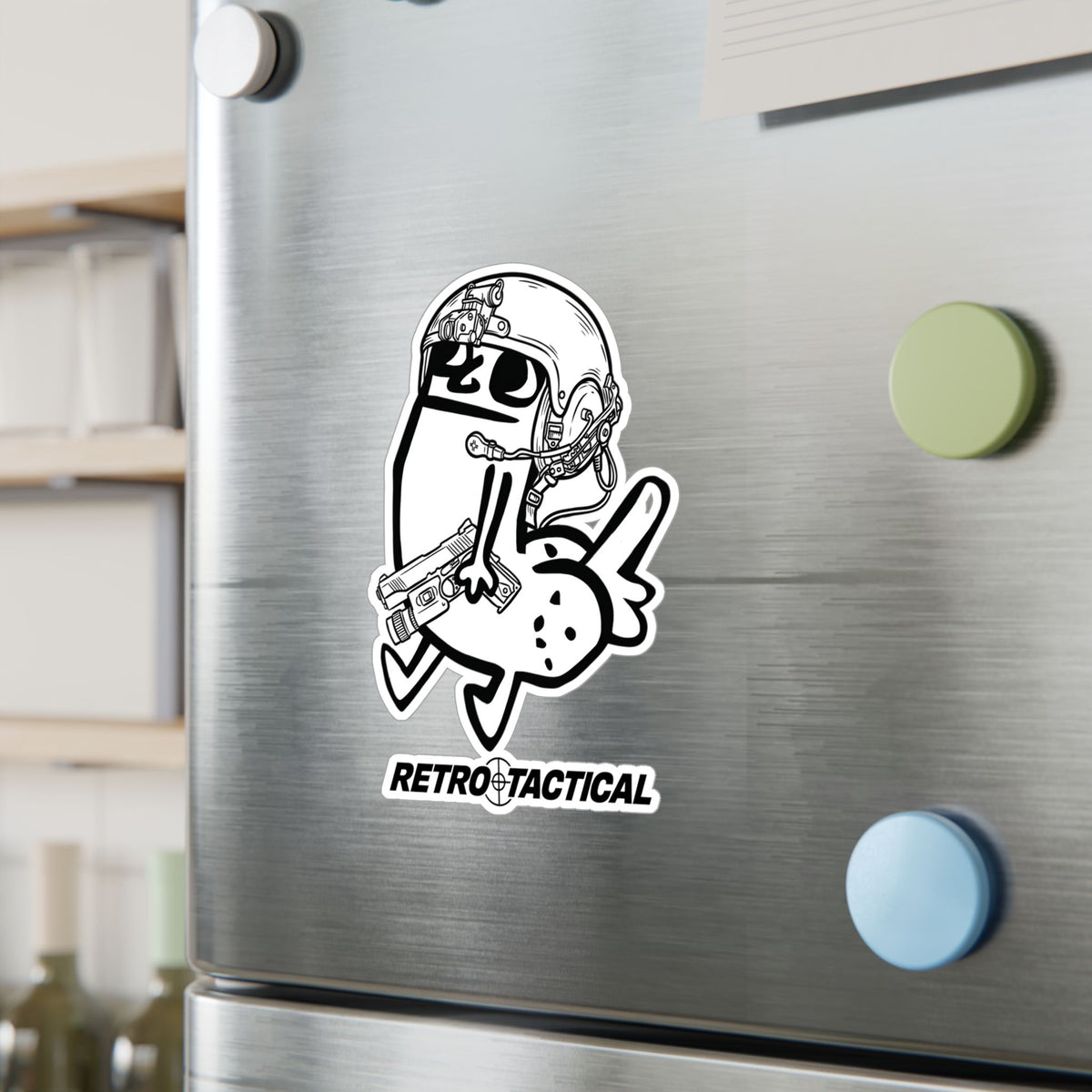 Retro Dickbutt Vinyl Sticker