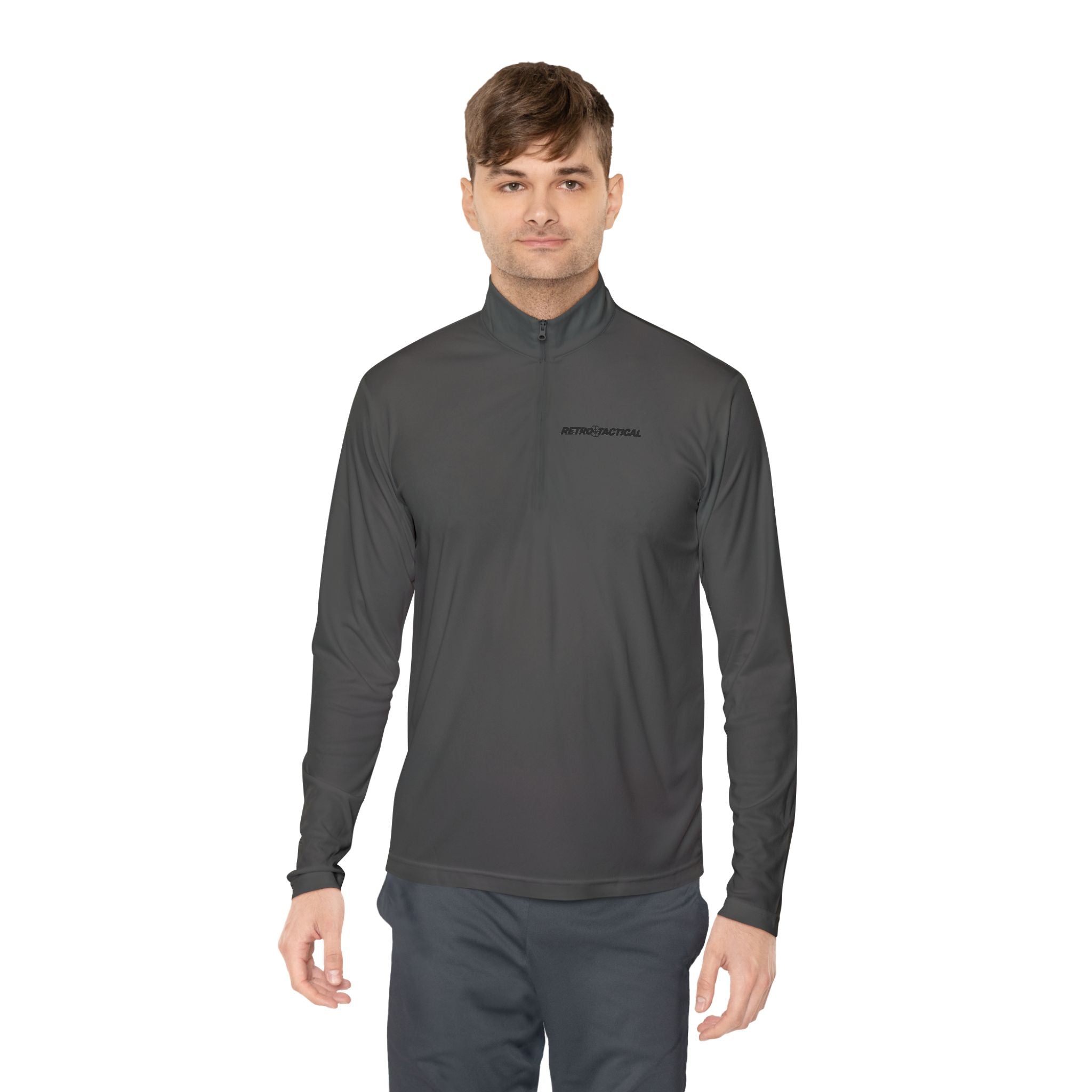 "Retro Life" Quarter-Zip