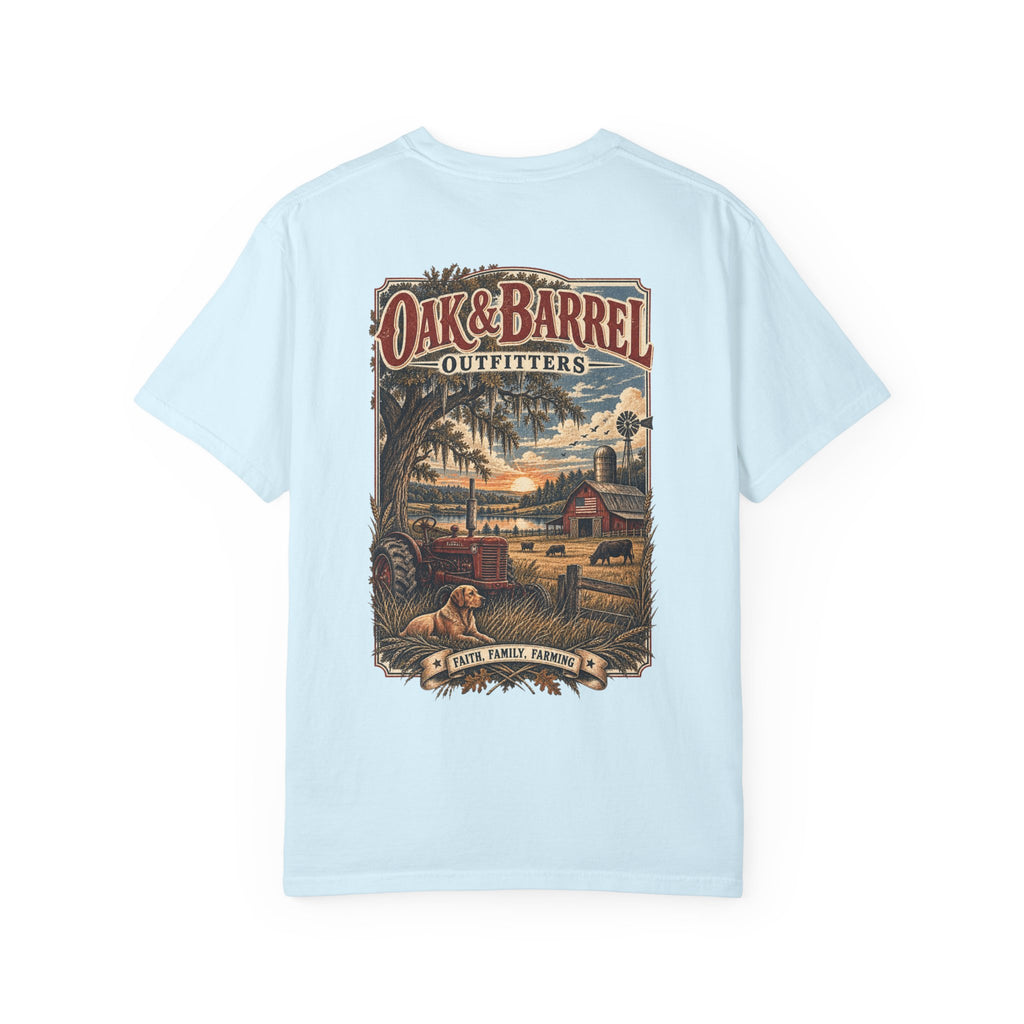 Oak & Barrel Outfitters Faith, Family, Farming T-Shirt