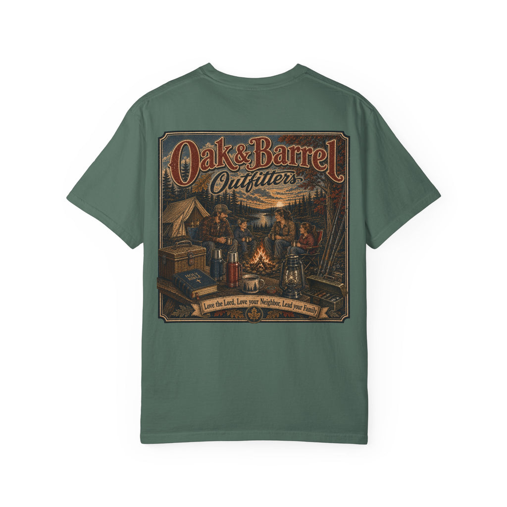 Oak & Barrel Outfitters Family Campfire T-Shirt