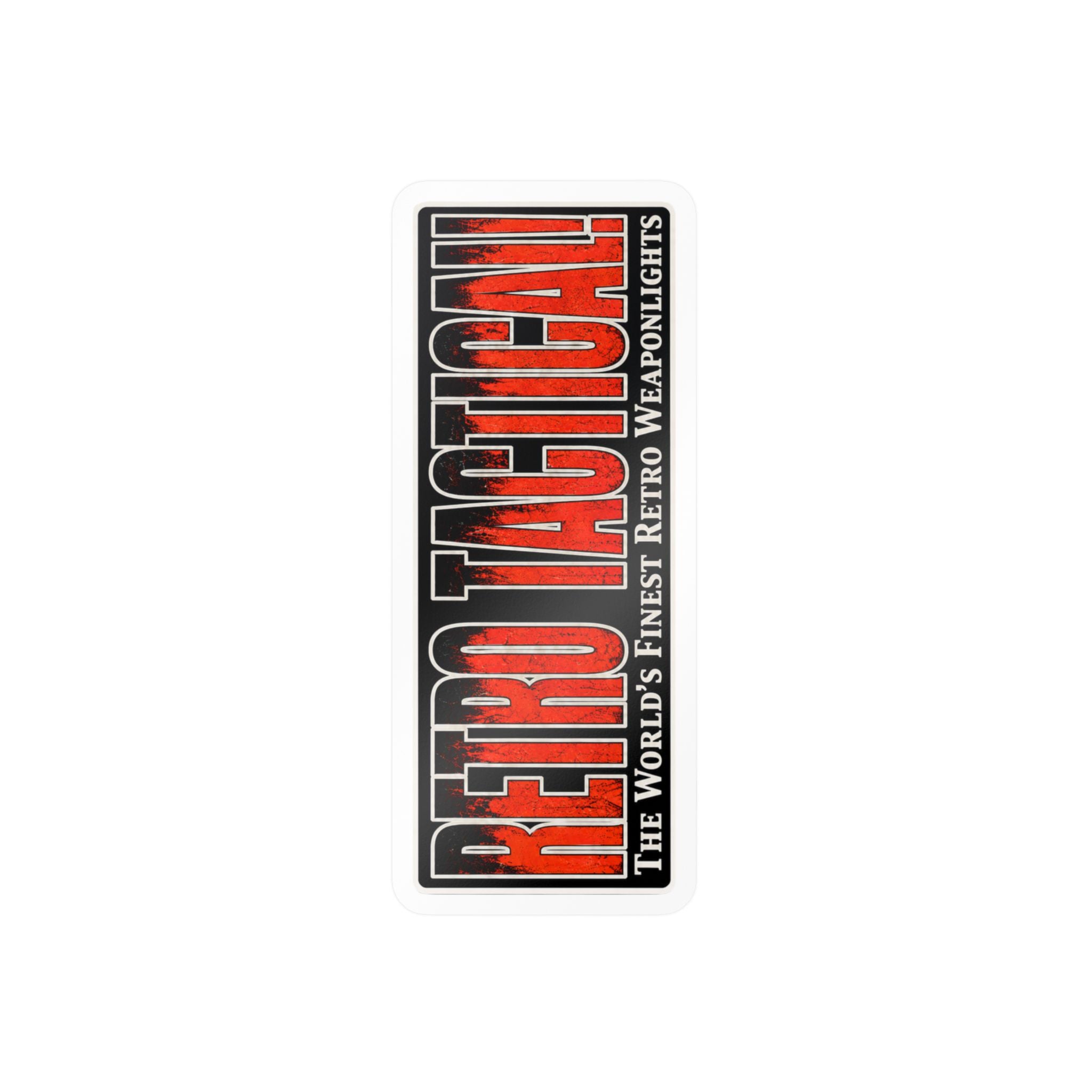 RETRO TACTICAL! Vinyl Sticker