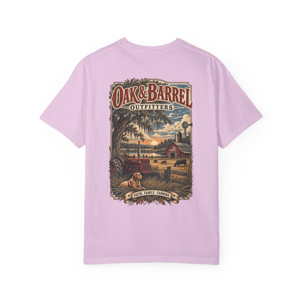 Oak & Barrel Outfitters Faith, Family, Farming T-Shirt