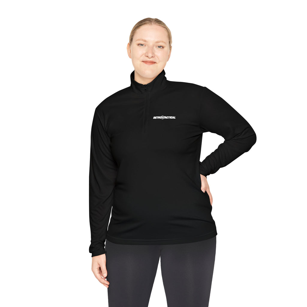 "Retro Life" Quarter-Zip