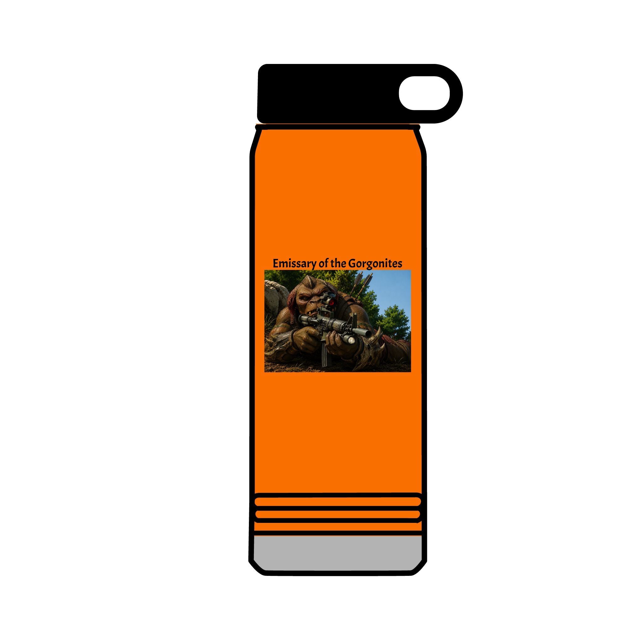 Archer - Emissary of the Gorgonites Water Bottle (32oz)