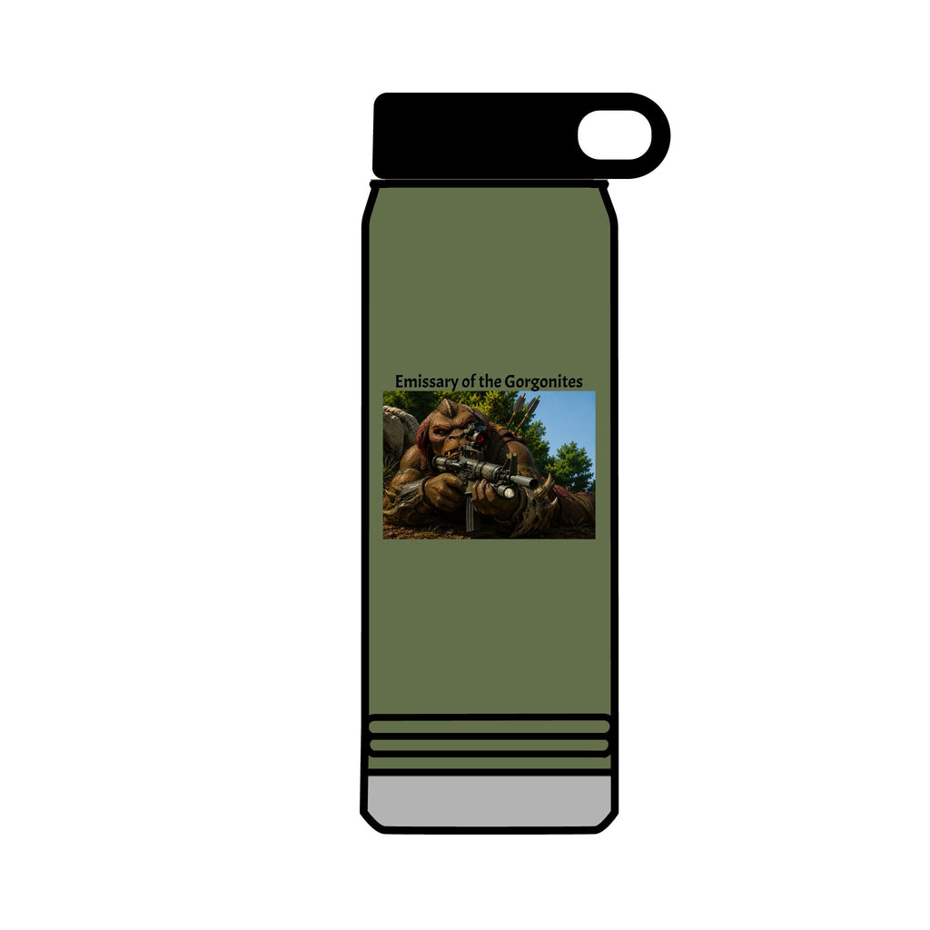 Archer - Emissary of the Gorgonites Water Bottle (32oz)