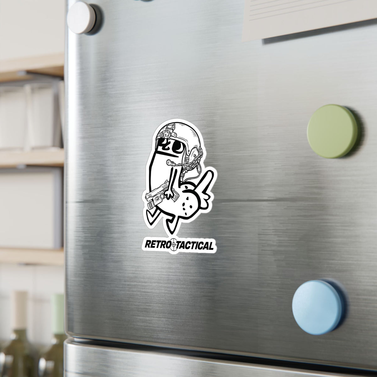 Retro Dickbutt Vinyl Sticker
