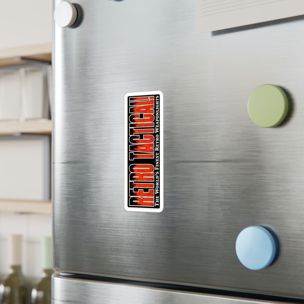 RETRO TACTICAL! Vinyl Sticker