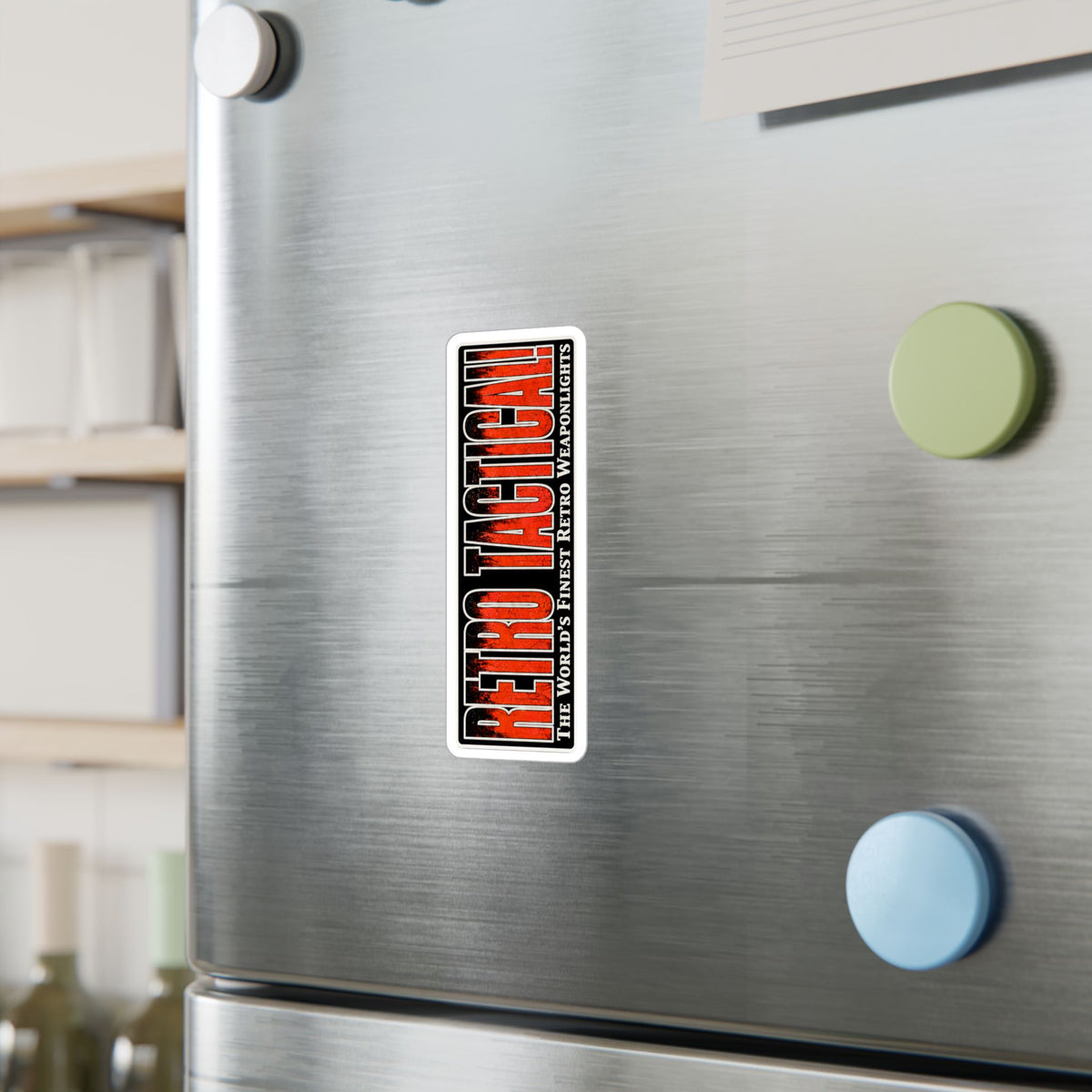 RETRO TACTICAL! Vinyl Sticker