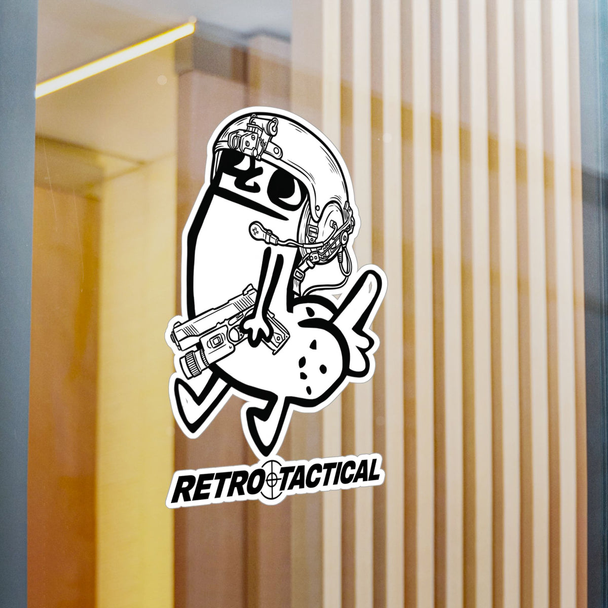 Retro Dickbutt Vinyl Sticker