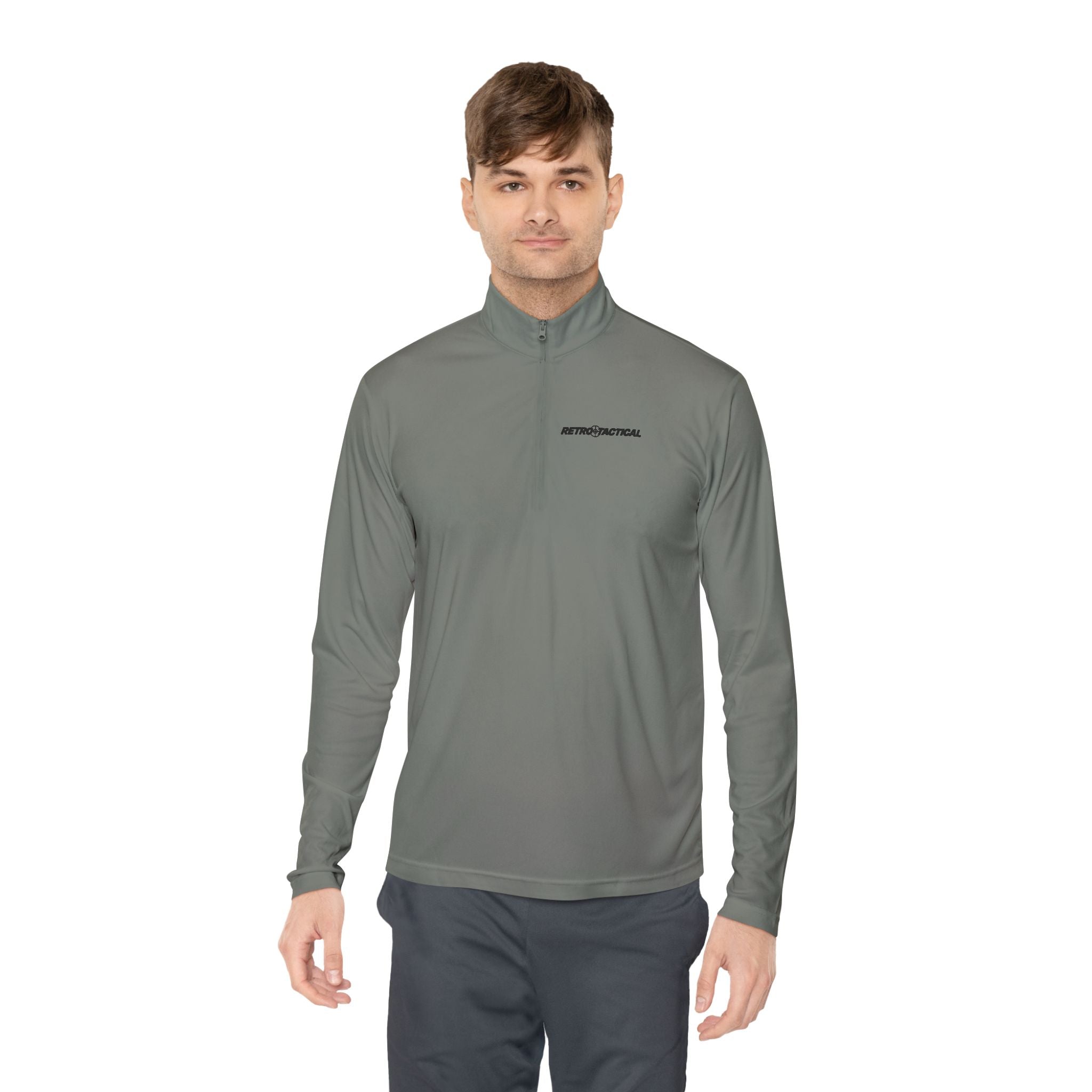 "Retro Life" Quarter-Zip